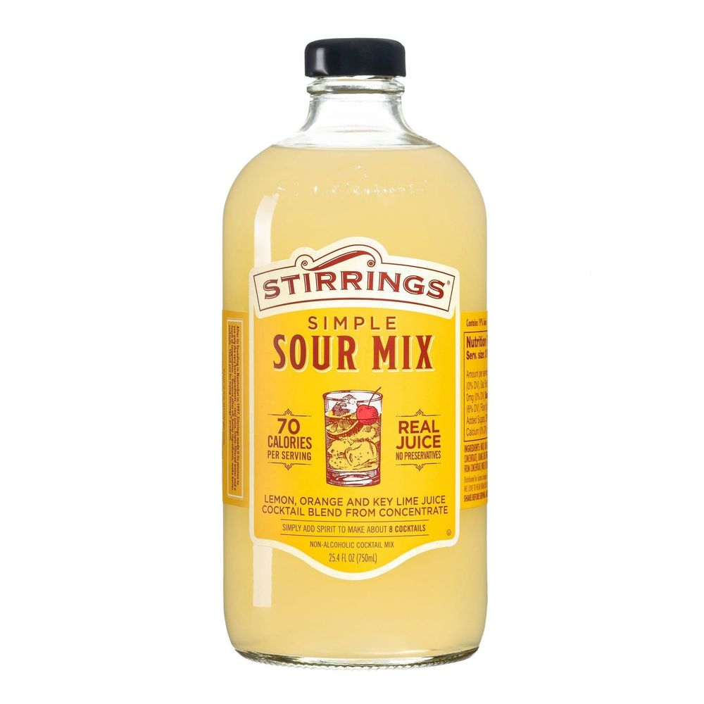 Stirrings Sour Mix, 750 Milliliter -- 6 Per Case