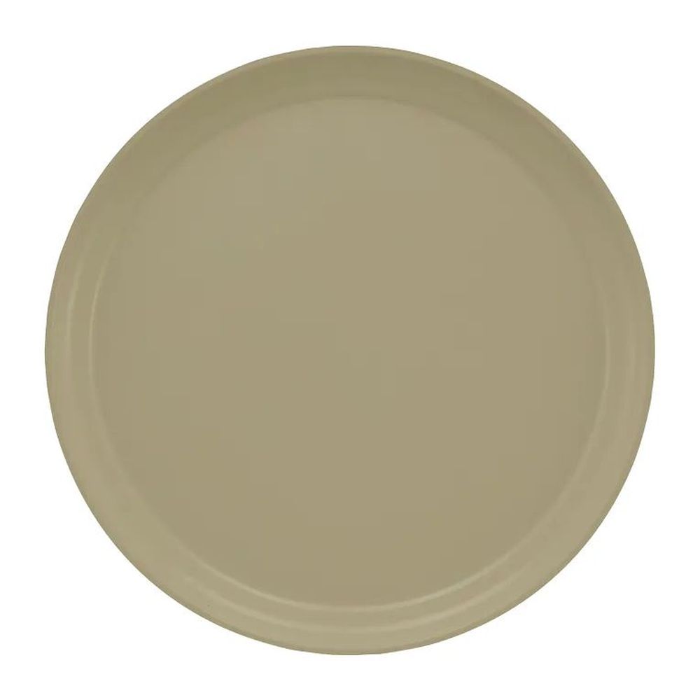 Cambro Camtrays Desert Tan Fiberglass Round Tray, 13 Inch -- 12 Per Case