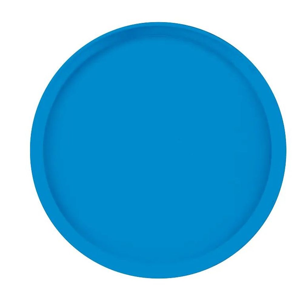 Cambro Camtrays Horizon Blue Fiberglass Round Tray, 14 Inch -- 12 Per Case