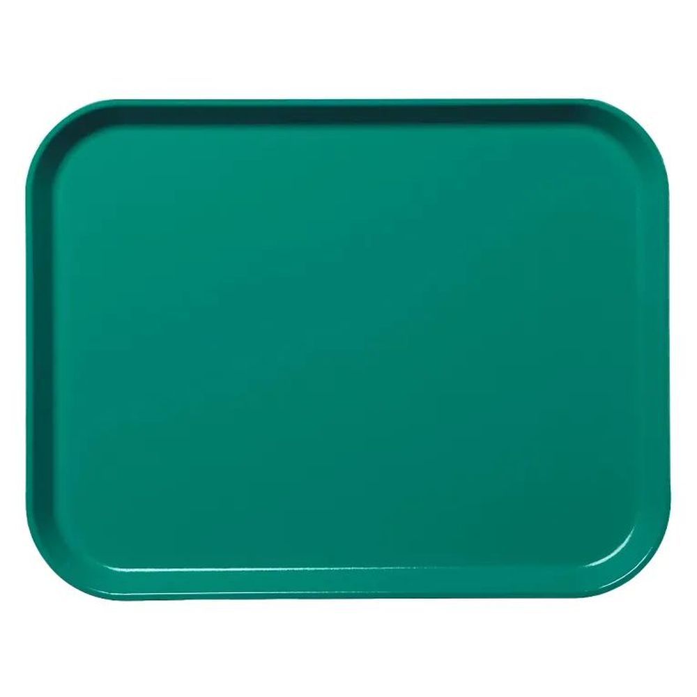 Cambro Camlite Green Fiberglass Rectangular Serving Tray, 14 X 18 Inch -- 12 Per Case