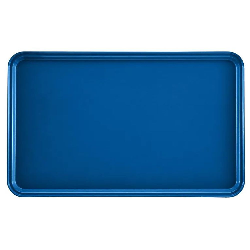 Cambro Camtrays Amazon Blue Fiberglass Rectangular Metric Tray, 12 3/4 X 20 7/8 Inch -- 12 Per Case