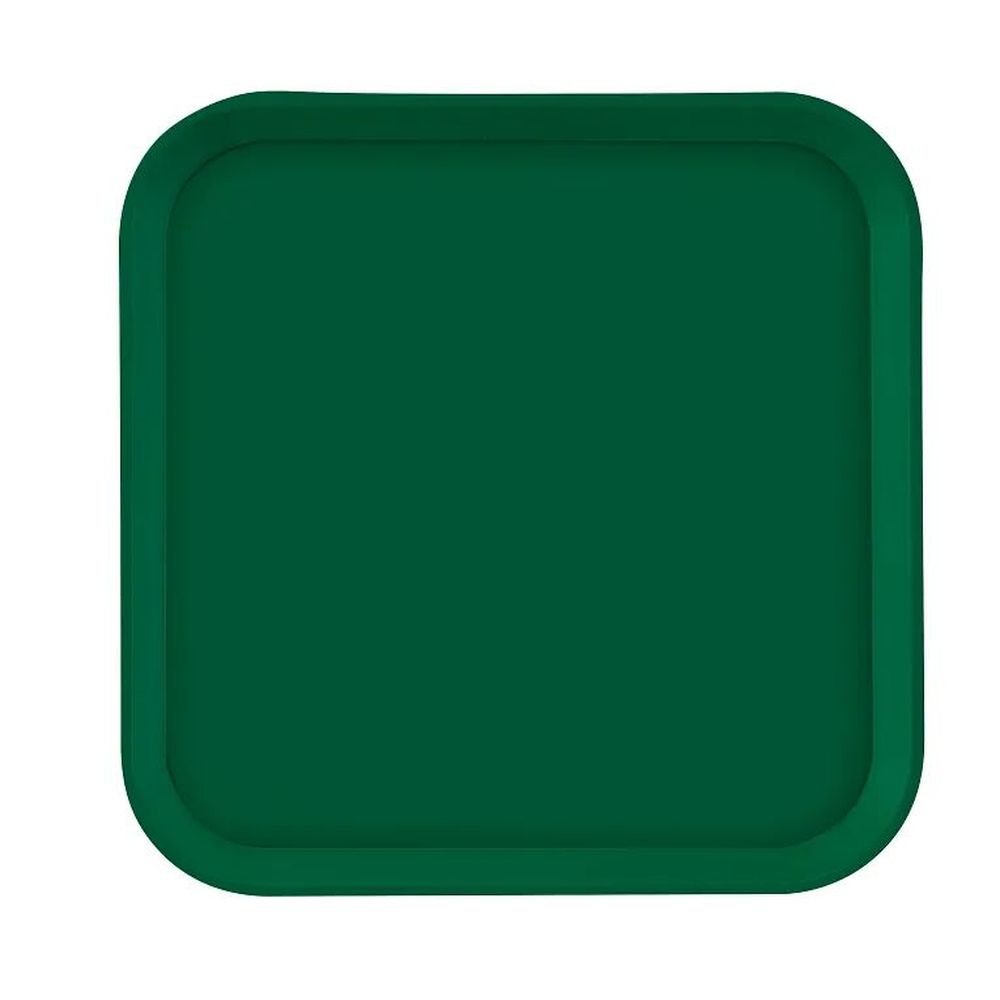 Cambro Camtrays Sherwood Green Fiberglass Rectangular Metric Tray, 13 X 13 Inch -- 12 Per Case