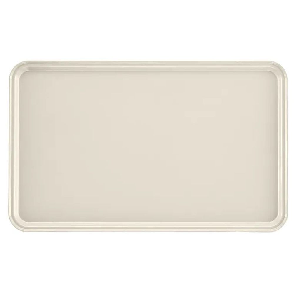 Cambro Camtrays Cottage White Fiberglass Rectangular Metric Tray, 12 3/4 X 20 7/8 Inch -- 12 Per Case