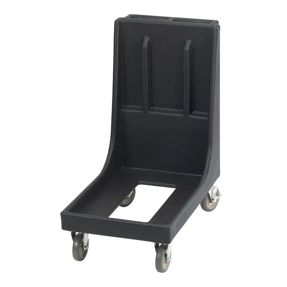 Cambro Camdollies Black Food Pan Carrier With Handle For Catering Equipment, 19 3/4 X 36 1/4 X 33 1/8 Inch