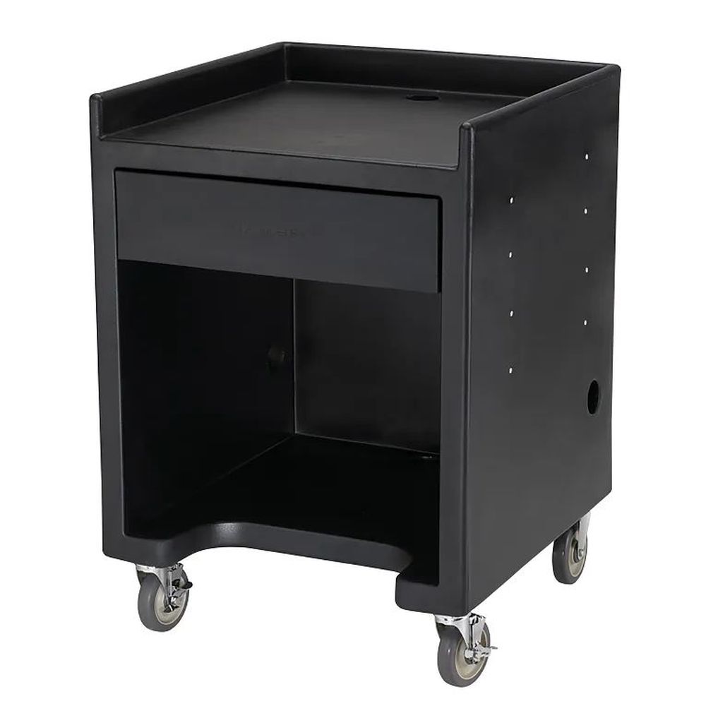 Cambro Black Equipment Stand For Equipment Carts, 28 X 28 X 39 Inch