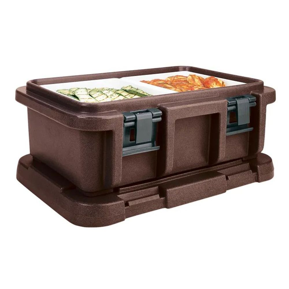 Cambro Dark Brown Non-electric Insulated Top Loading Ultra Pan Food Carrier, 24 3/4 X 10 1/4 X 17 3/8 Inch