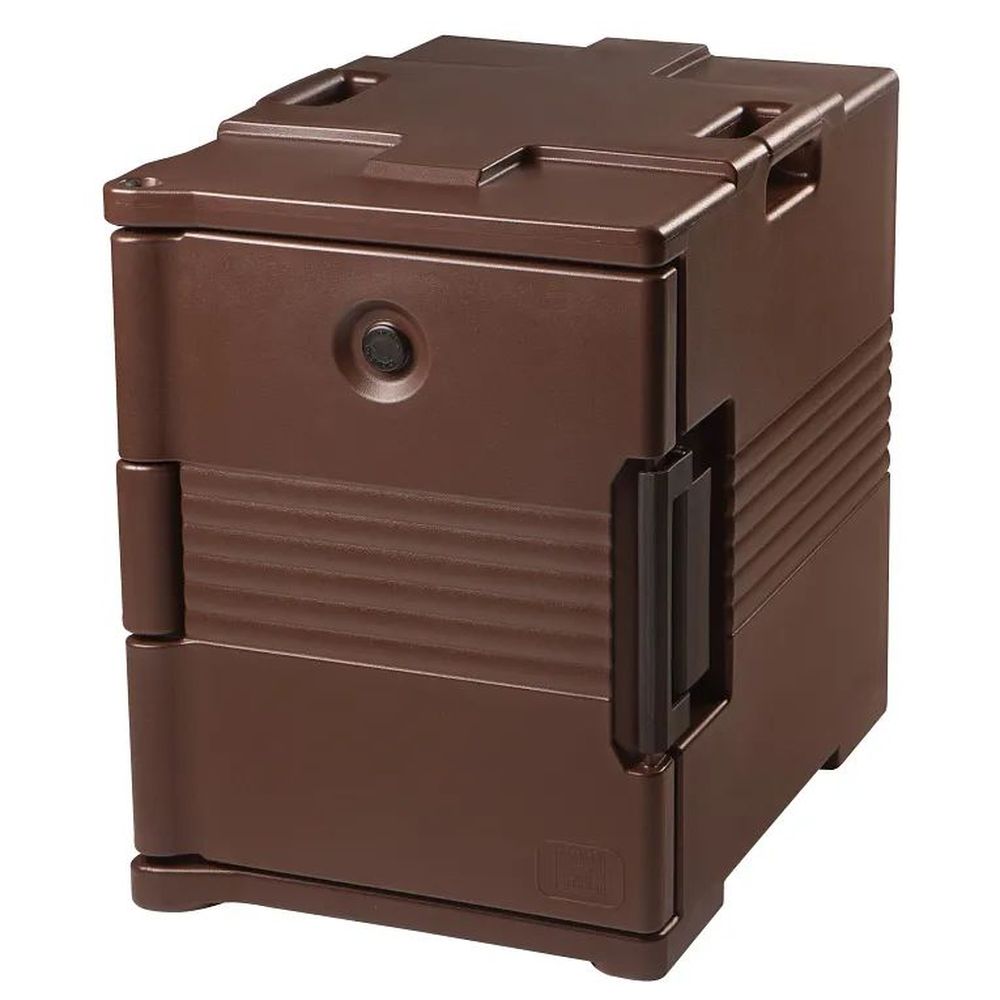 Cambro Dark Brown Full Size Non-electric Insulated Ultra Food Pan Carrier, 18 X 25 X 24 7/8 Inch