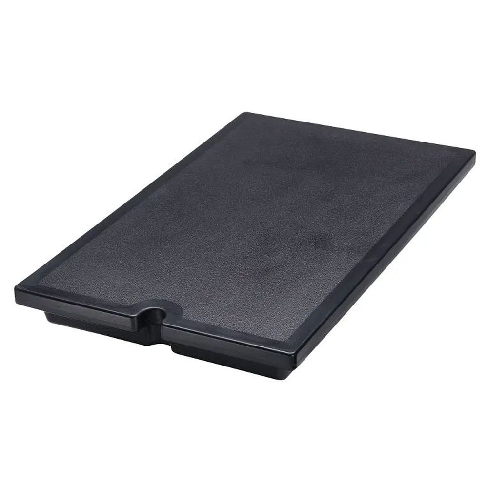 Cambro Versa Black Well Cover For Versa Food Bar / Work Table, 20 7/8 X 13 X 2 Inch