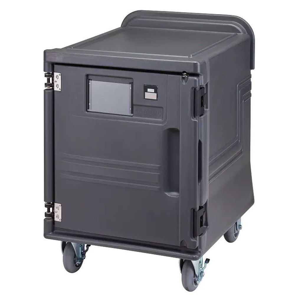 Cambro Pro Cart Ultra Charcoal Gray Low Profile Non Electric Passive Food Holding And Transport Cabinet, 28 X 35 3/5 X 41 7/8 Inch