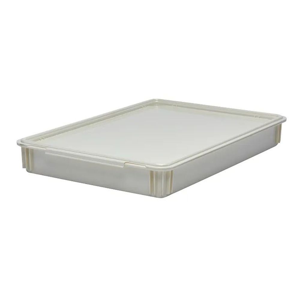 Cambro Camwear White Pizza Dough Box, 26 X 18 X 3 Inch -- 6 Per Case
