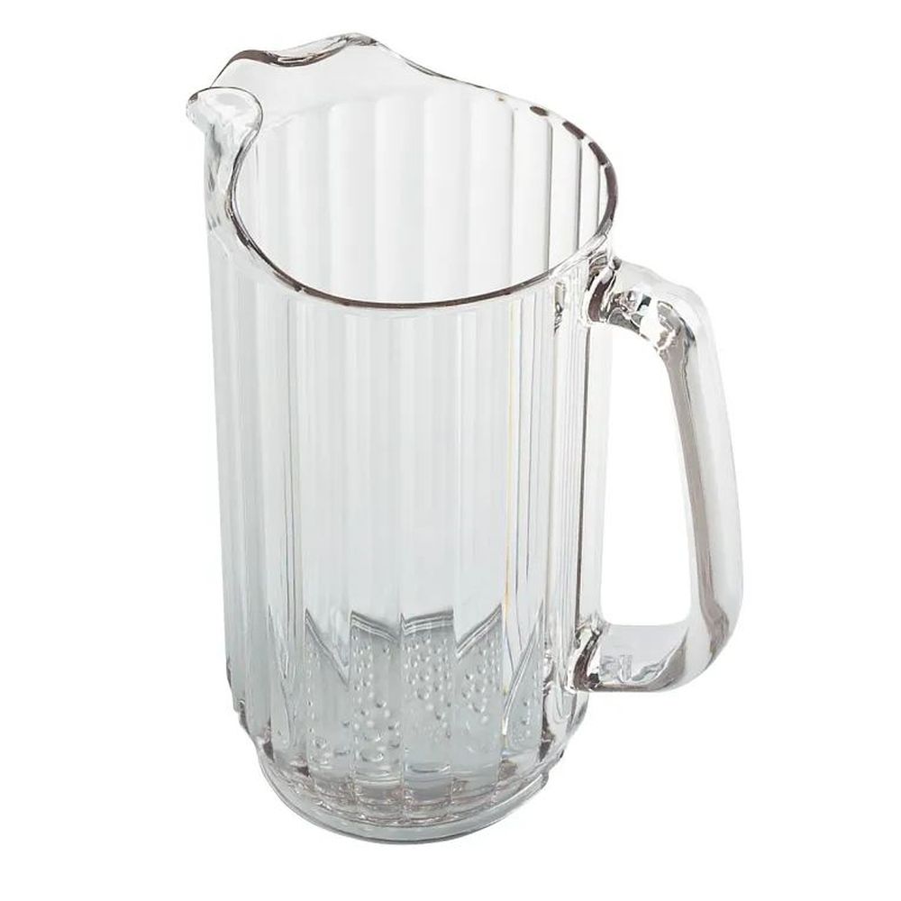 Cambro Camwear Clear Plastic Pitcher, 32 Ounce Capacity -- 6 Per Case