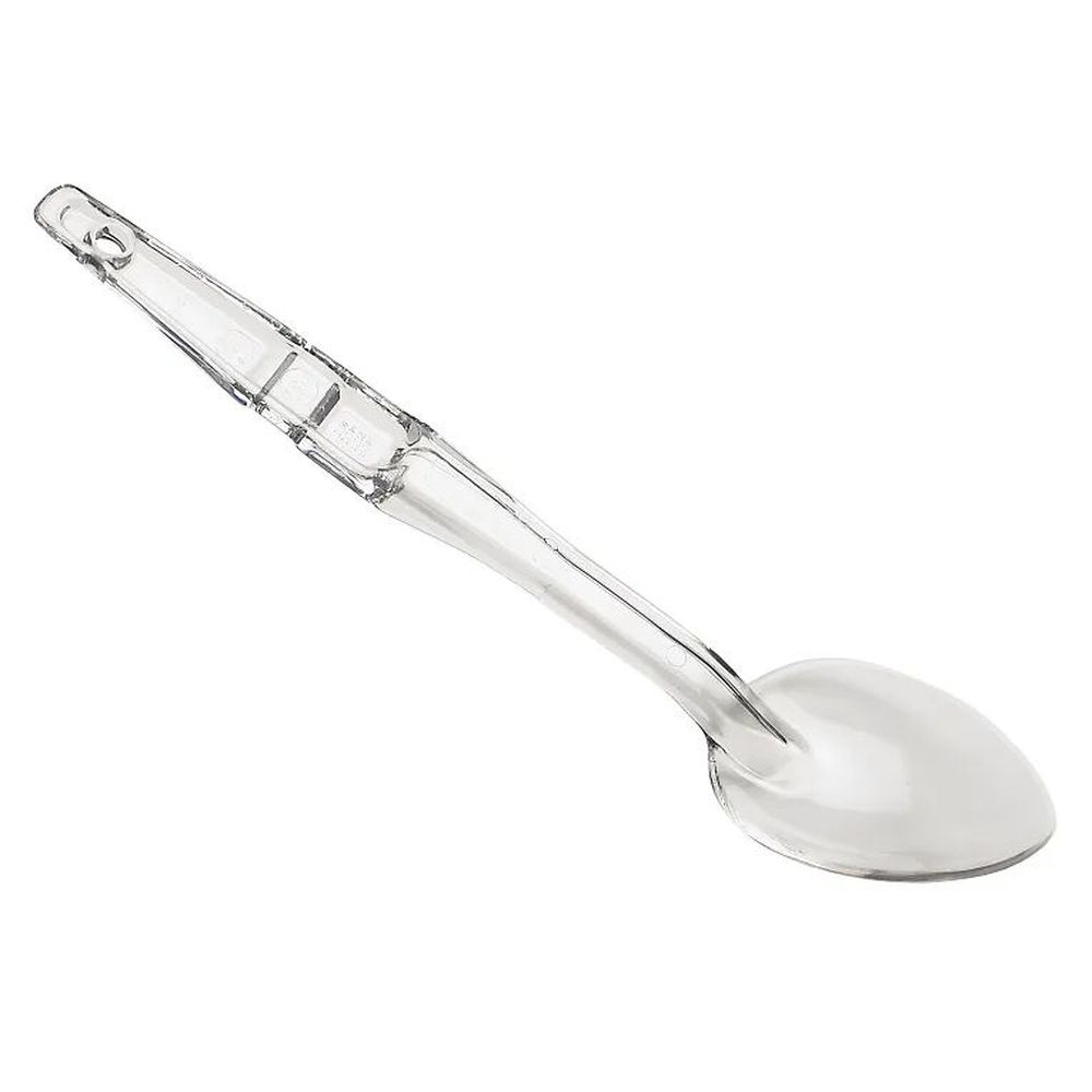 Cambro Camwear Clear Solid Deli Serving Spoon, 13 Inch -- 12 Per Case