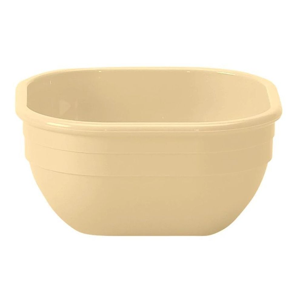 Cambro Camwear Beige Square Bowl, 9.4 Ounce -- 48 Per Case