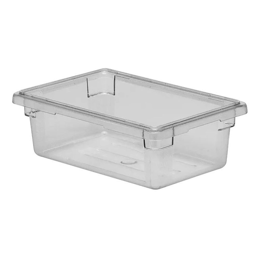 Cambro Camwear Clear Polycarbonate Food Storage Box, 18 X 12 X 6 Inch -- 6 Per Case