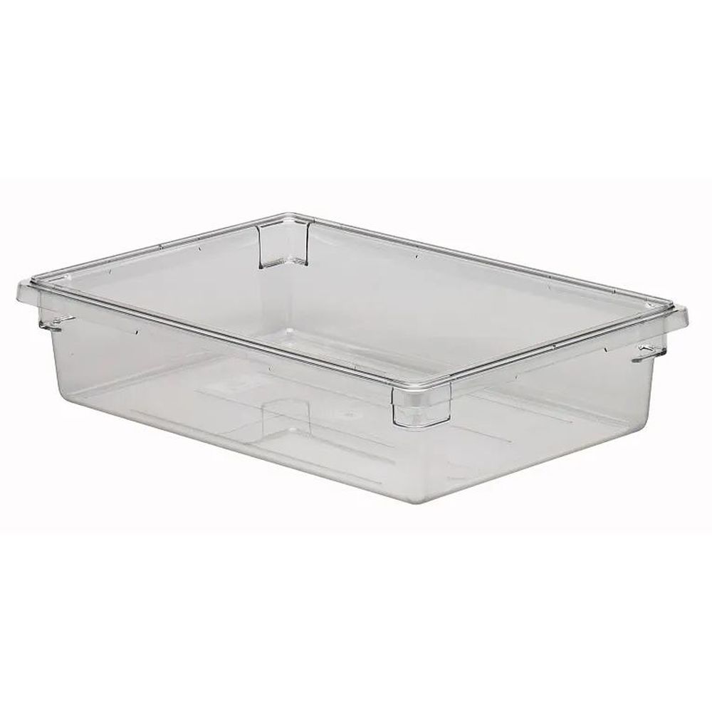 Cambro Camwear Clear 8.75 Gallon Full Size Food Storage Box, 18 X 26 X 6 Inch -- 6 Per Case