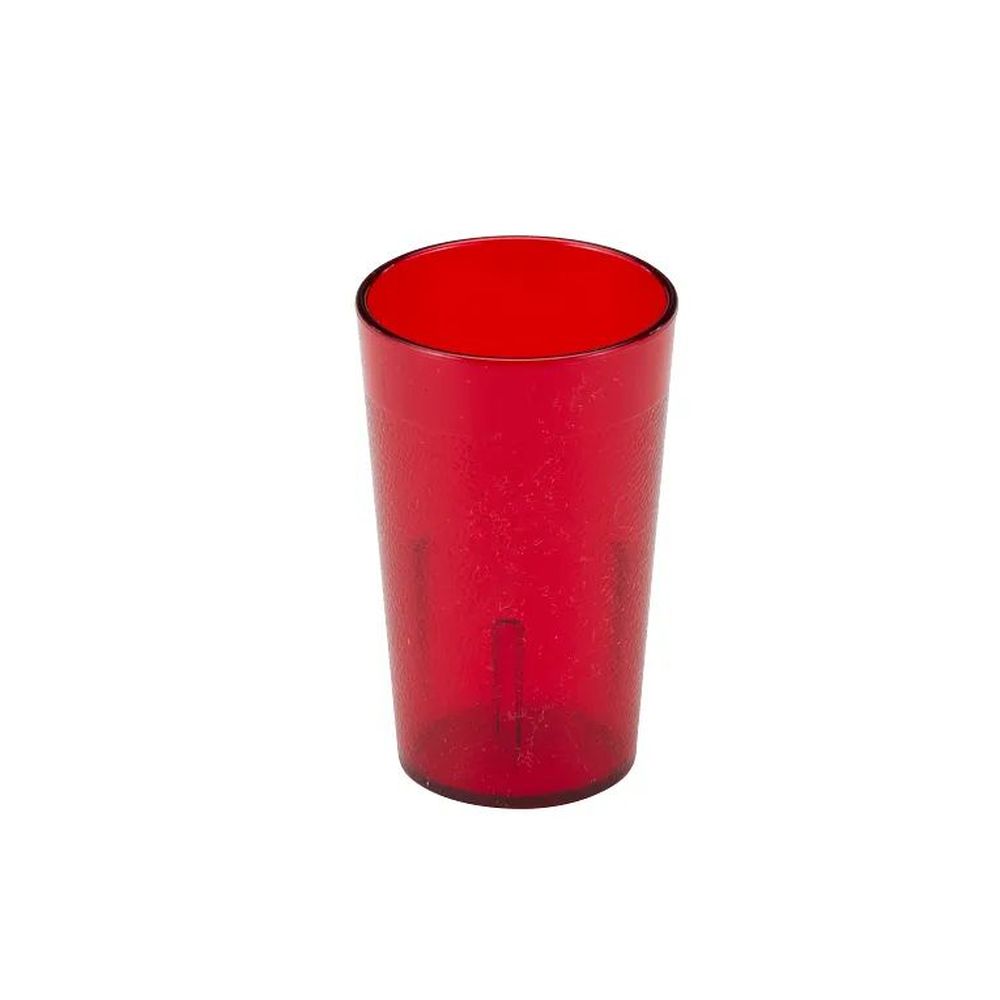 Cambro Colorware Ruby Red 5.2 Ounce Plastic Tumbler, 2 1/4 Inch Dia. X 3 5/8 Inch Height -- 72 Per Case
