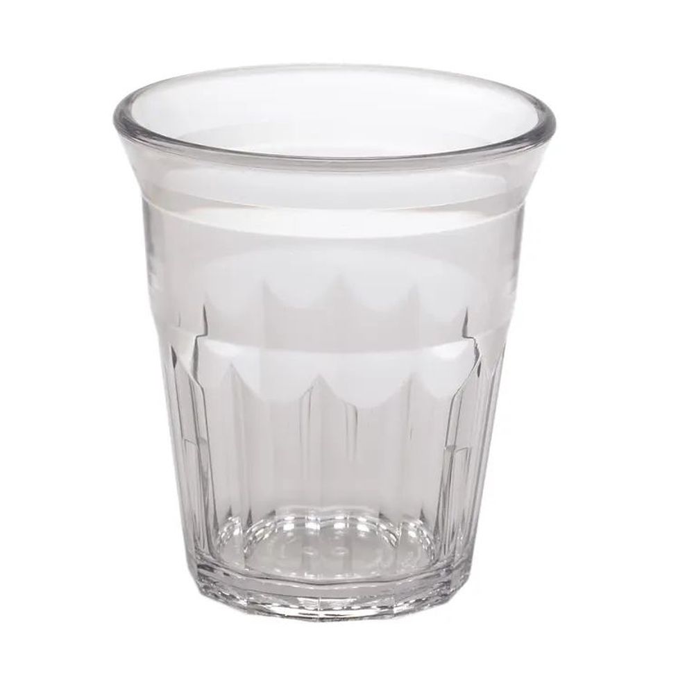 Cambro Camwear Clear 9.1 Ounce San Plastic Tumbler, 3 3/8 Inch Dia. X 3 13/16 Inch Height -- 48 Per Case