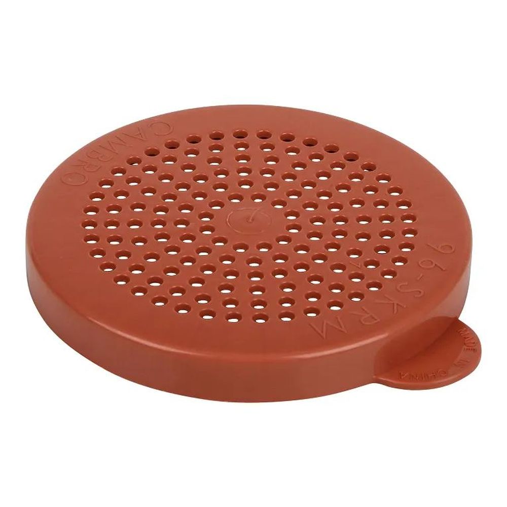 Cambro Camwear Rose Medium Ground Lid For 10 Ounce Shakers/dredges -- 12 Per Case