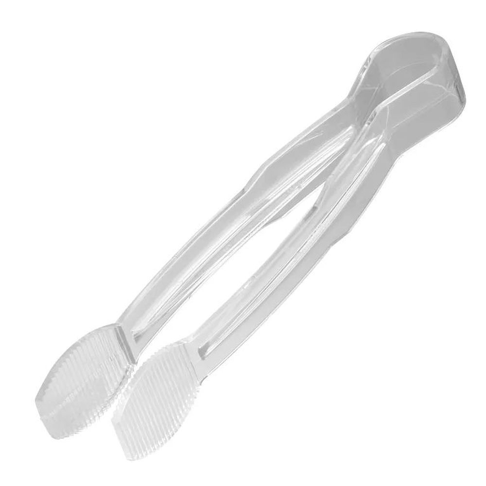 Cambro Lugano Clear Flat Grip Tong, 9 Inch -- 12 Per Case