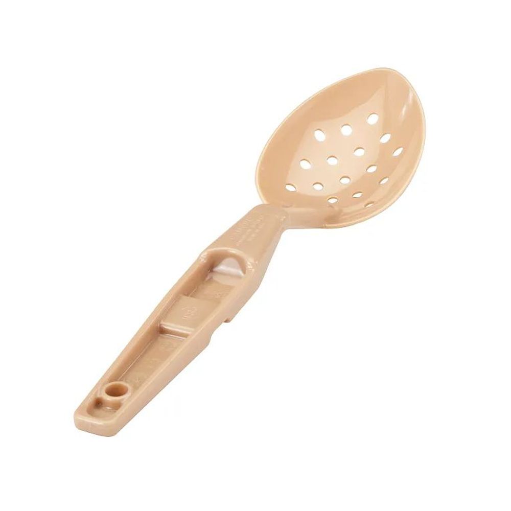 Cambro Beige Camwear Deli Serving Spoon, 11 1/8 x 2 7/8 inch -- 12 per case.