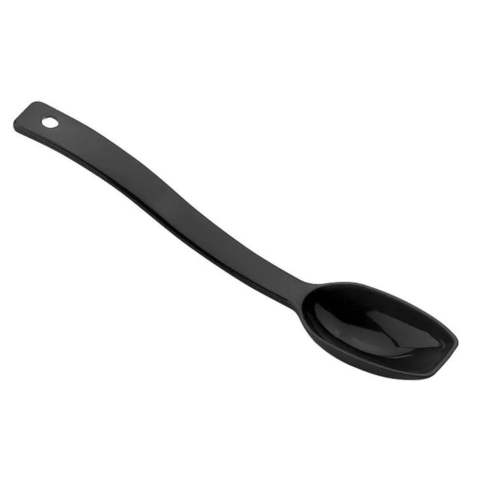 Cambro Camwear Black Solid Salad Serving Spoon, 8 Inch -- 12 Per Case