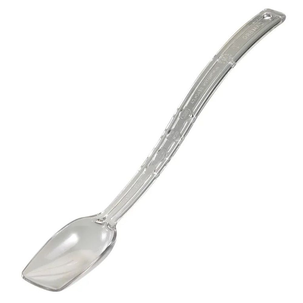 Cambro Camwear Clear Solid Buffet Serving Spoon, 10 Inch -- 12 Per Case