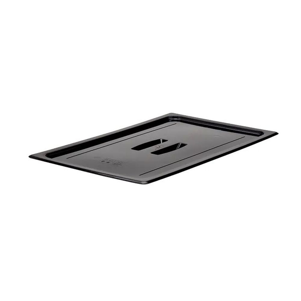 Cambro Camwear Black Polycarbonate Cover With Handle For Gn 1/1 Food Pan, 12 3?4 X 20 7?8 Inch -- 6 Per Case