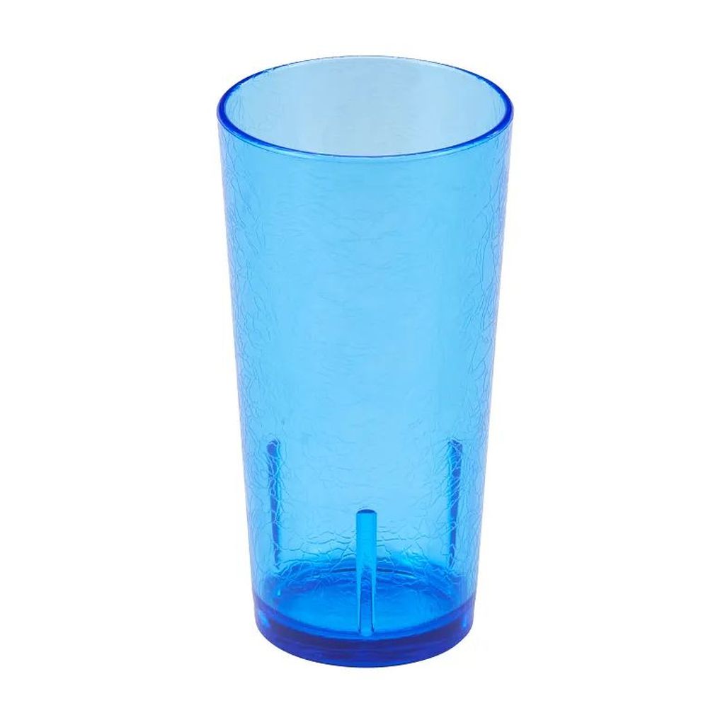Cambro Del Mar Sapphire Blue 16 Ounce Tumbler, 3 1/16 Inch Dia. X 5 15/16 Inch Height -- 36 Per Case