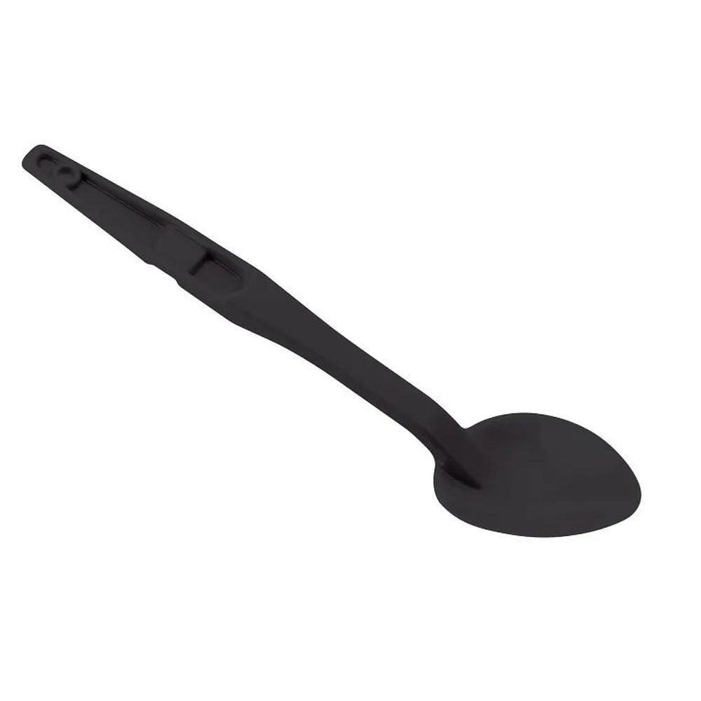 Cambro Camtensils Black High Heat Solid Deli Spoon, 13 1/8 X 2 7/8 Inch -- 12 Per Case