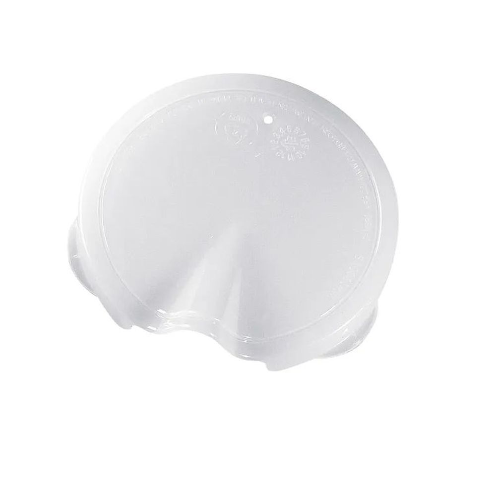 Cambro White Pour Spout Lid For 1 1/2, 1, 3/4 And 1/2 Liter Camwear Camliter Beverage Decanters -- 12 Per Case
