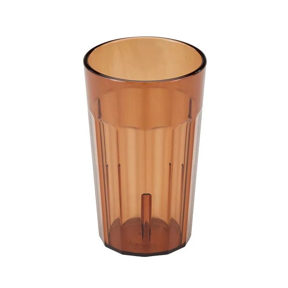 Cambro Amber San Plastic Newport Tumbler, 10 Ounce Capacity -- 36 Per Case