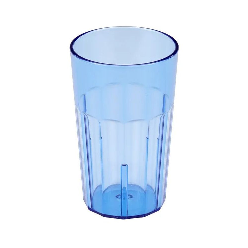 Cambro Slate Blue San Plastic Newport Tumbler, 14 Ounce Capacity -- 36 Per Case