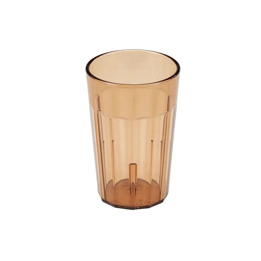 Cambro Amber San Plastic Newport Tumbler, 7.7 Ounce Capacity -- 36 Per Case