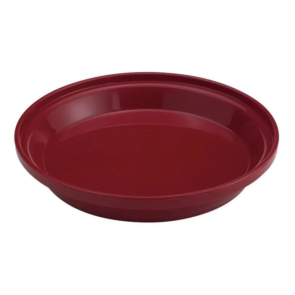 Cambro Cranberry Heat Keeper Insulating Base For 9 Inch Ceramic Plate, 9.6 Inch Outside Dia. X 1 5/8 Inch Height -- 12 Per Case