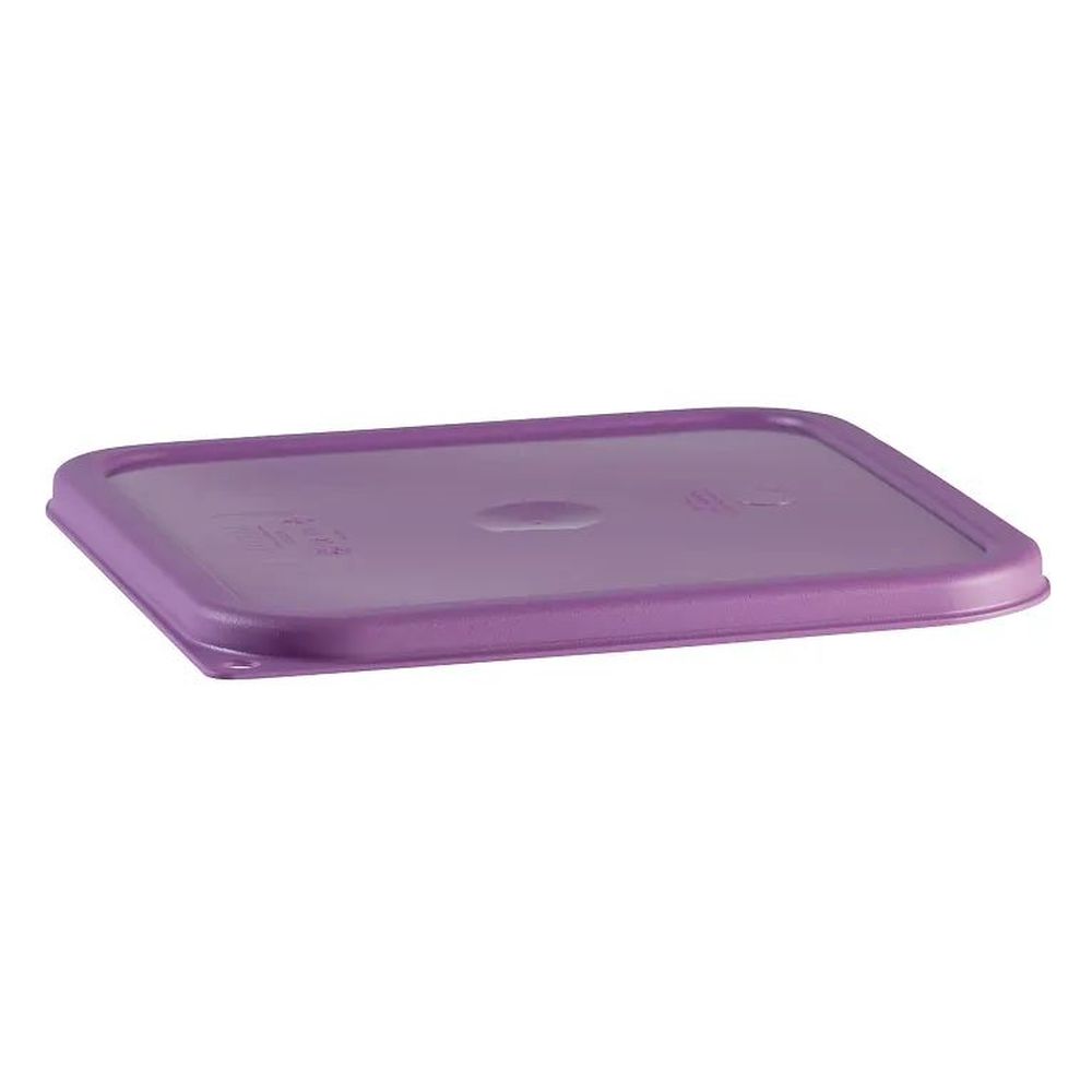Cambro Allergen Free Purple Seal Cover For 6 And 8 Quart Camwear Camsquares Classic Series Containers -- 6 Per Case