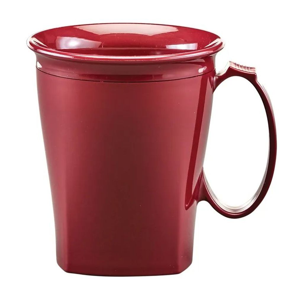 Cambro Harbor Collection Cranberry 8 Ounce Insulated Mug, 4 1/2 X 4 Inch -- 48 Per Case