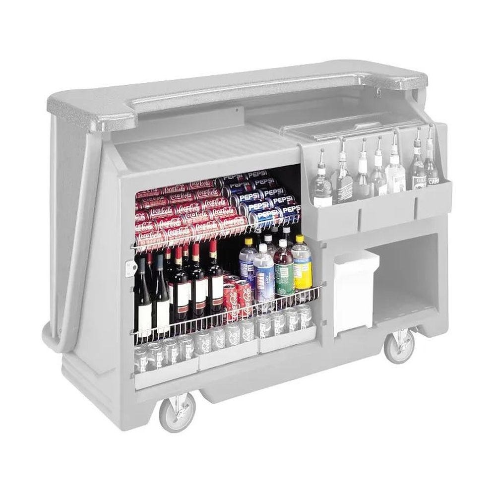Cambro Stainless Steel Wire Shelf For Bar730 Large Portable Beverage Bar
