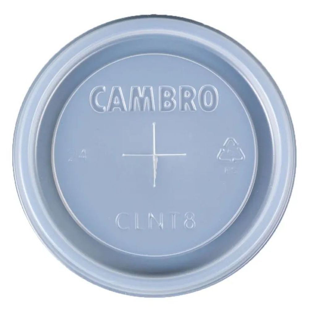 Cambro Camlids Translucent Disposable Lid For Nt8 Newport Tumbler -- 1000 Per Case