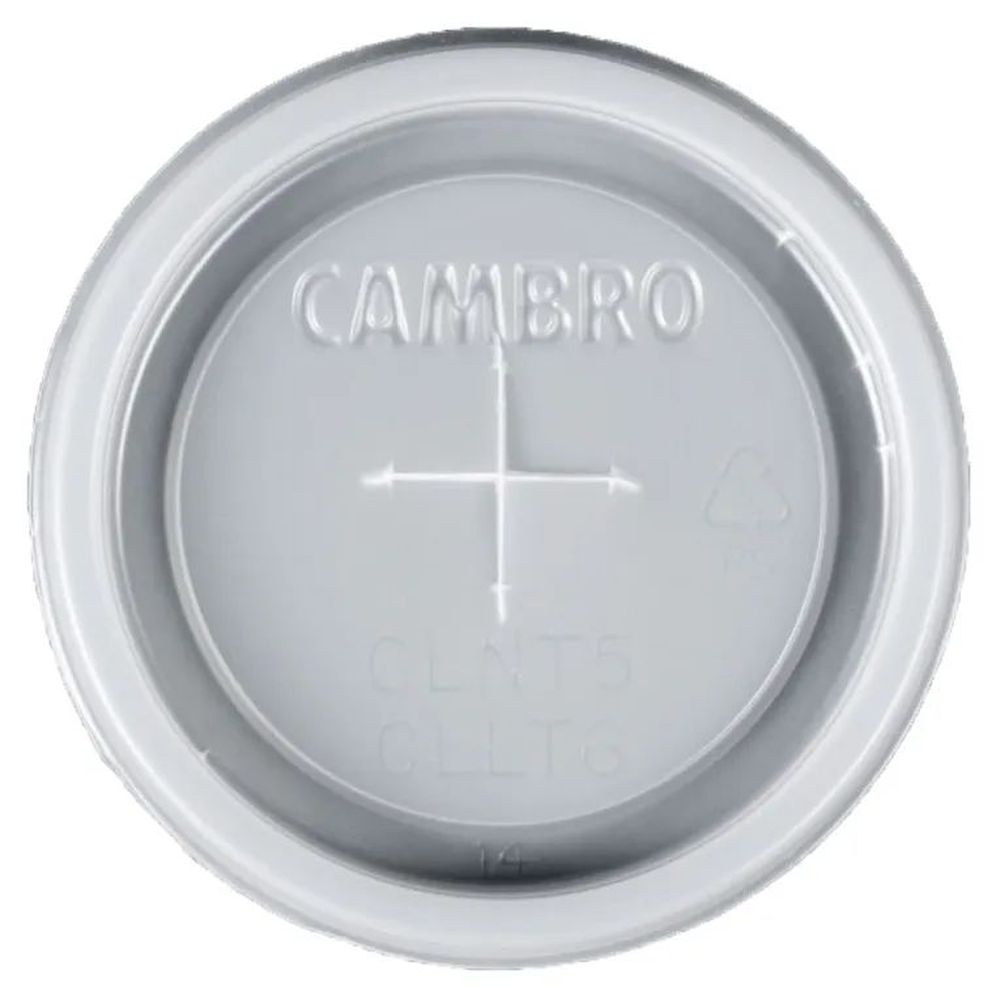 Cambro Camlids Translucent Disposable Lid For Nt5 Newport Tumbler -- 1500 Per Case