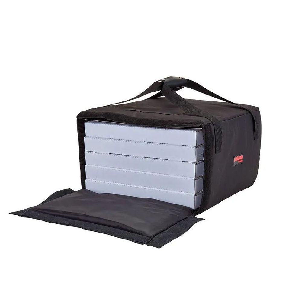 Cambro Gobags Black Insulated Premium Pizza Delivery Bag, 19 X 19.25 X 12 Inch