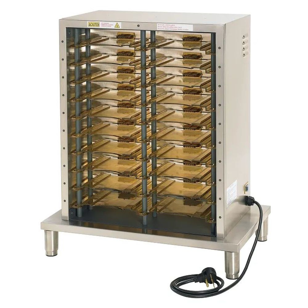 Cambro Camduction Stainless Steel Single Phase Camduction Base Charger For Complete Heat System, 30 X 18 7/8 X 34 5/8 Inch