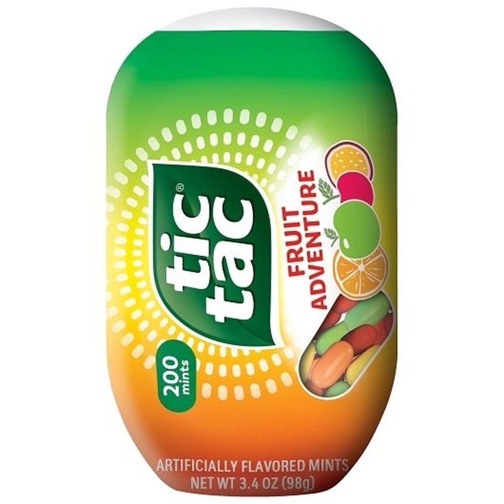 Tic Tac Fruit Adventure Candy -- 48 Per Case