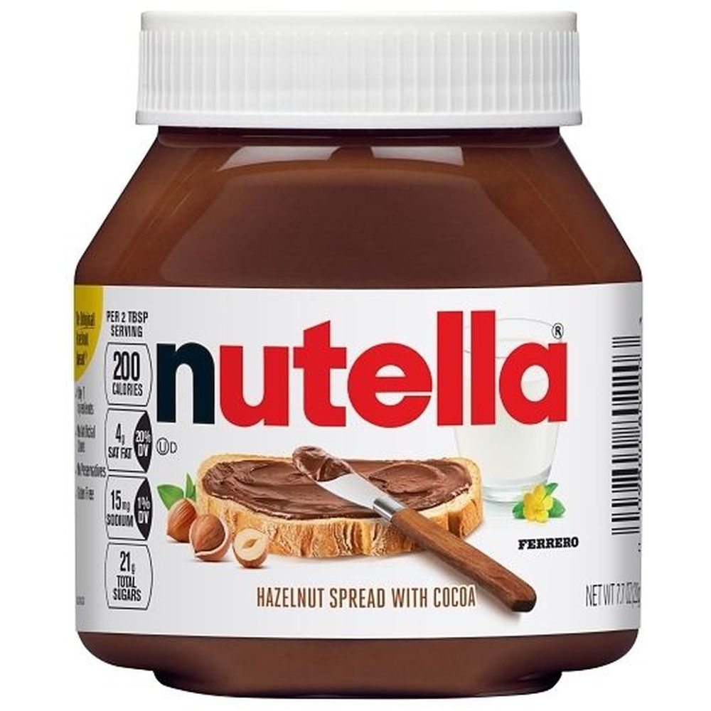 Nutella T7.7 X 12 Hazelnut Spread With Cocoa, 7.7 Ounce -- 12 Per Case