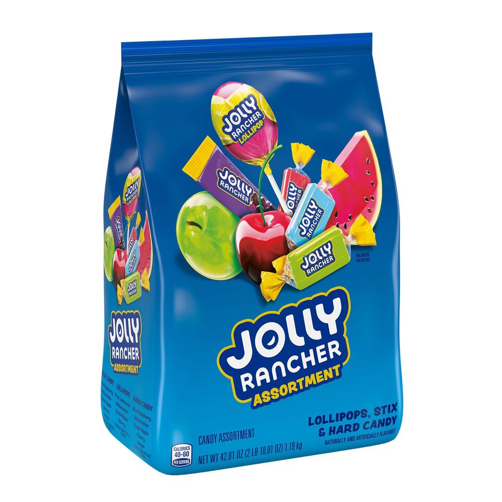 Jolly Rancher Assorted Fruit Flavored Candy, 42.01 Ounce -- 6 Per Case