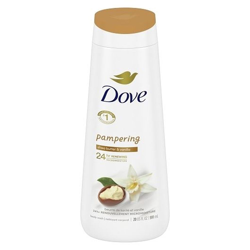Pampering Shea Butter and Vanilla Body Wash