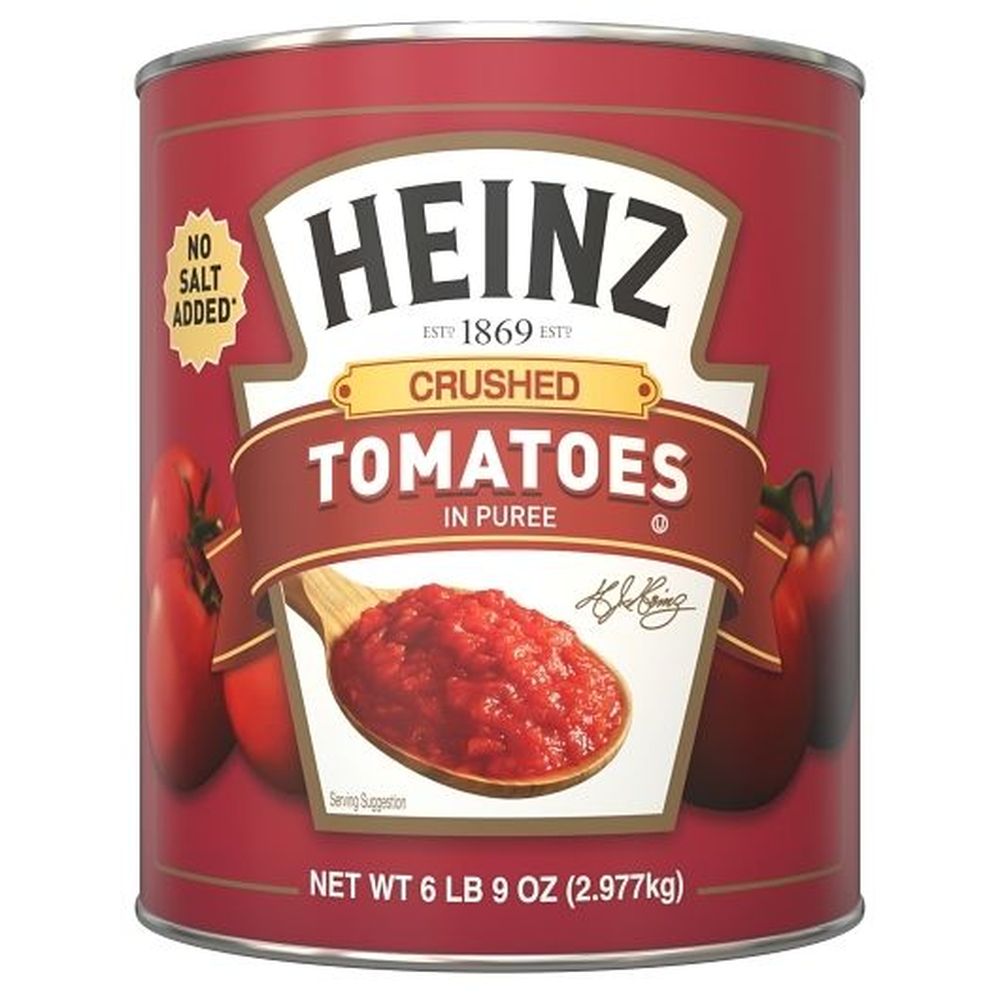 No Salt Added Crushed Tomatoes in Puree