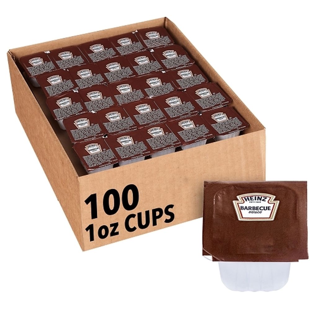 Heinz Dunk Cup Barbecue Sauce, 1 Ounce -- 100 Per Case