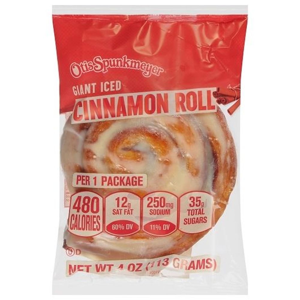 Otis Spunkmeyer Cinnamon Roll, 4 Ounce -- 48 Per Case