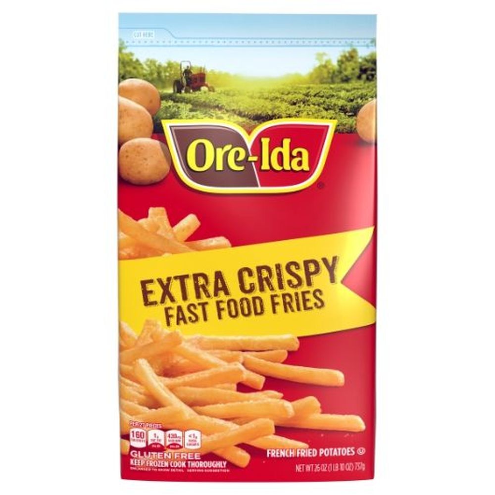 Extra Crispy Fast Food Fries