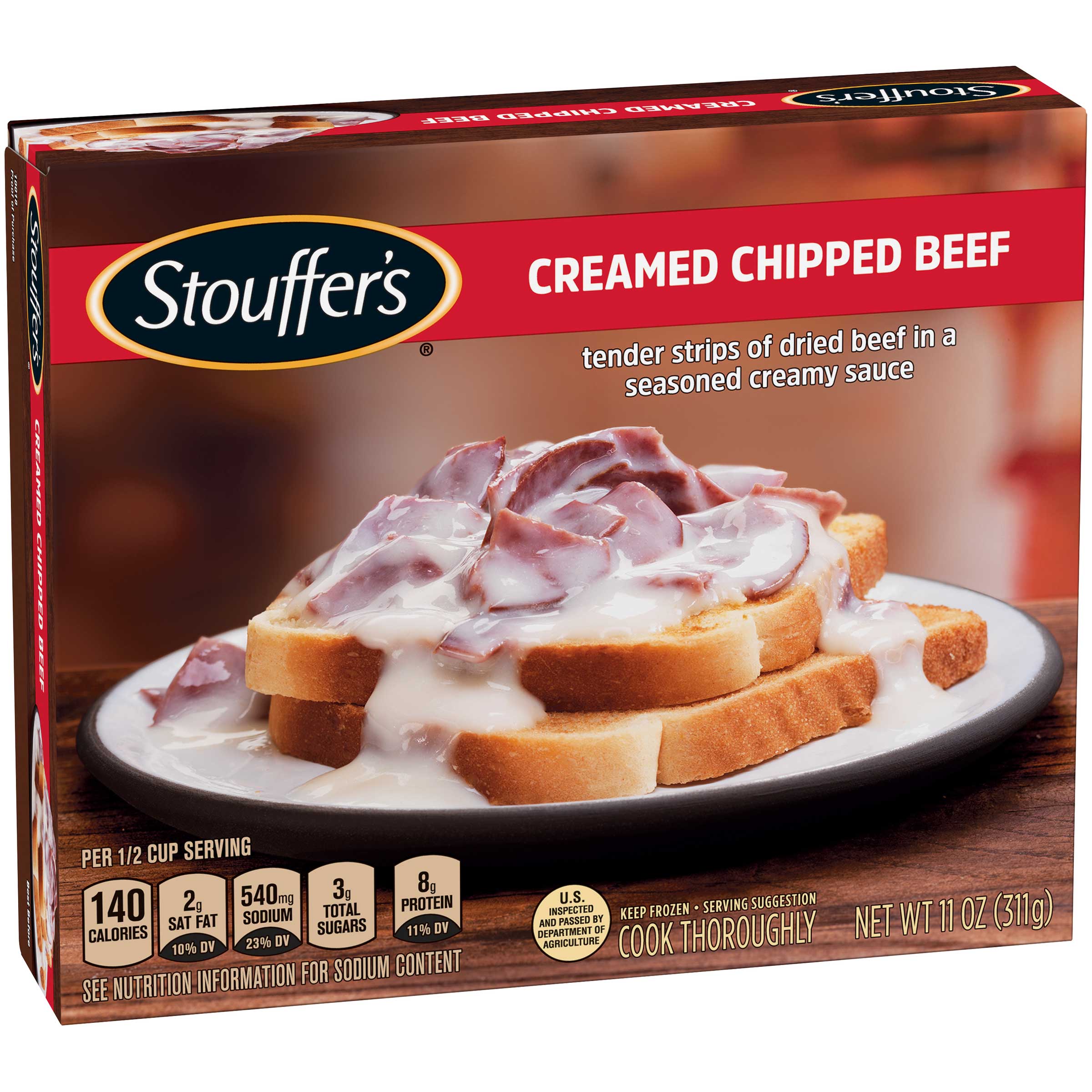 Stouffer's Creamed Chipped Beef Meal, 11 Ounce -- 12 Per Case
